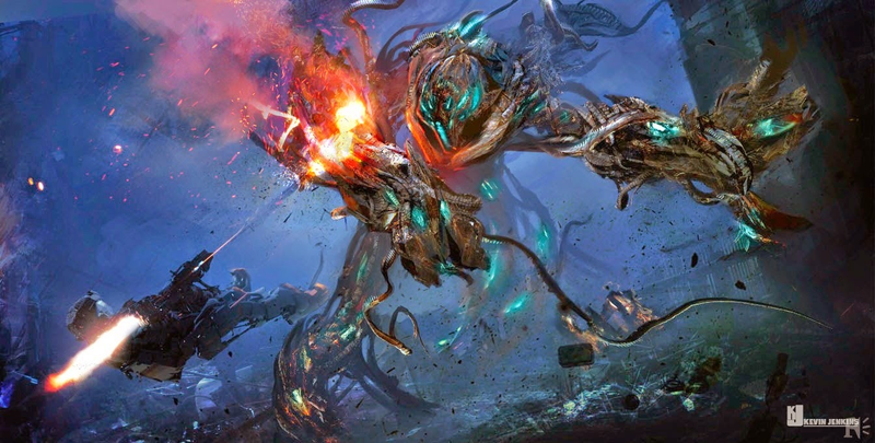 Illustration for article titled Edge Of Tomorrow Art Reveals Tom Cruise Could Have Been A Transformer